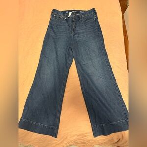 J Crew Wide-Leg Trouser Jeans NWT Size 33